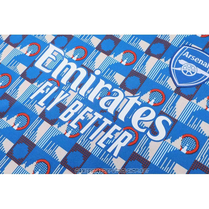 Chandal del Arsenal 22-23 Manga Corta Azul - Pantalon Corto
